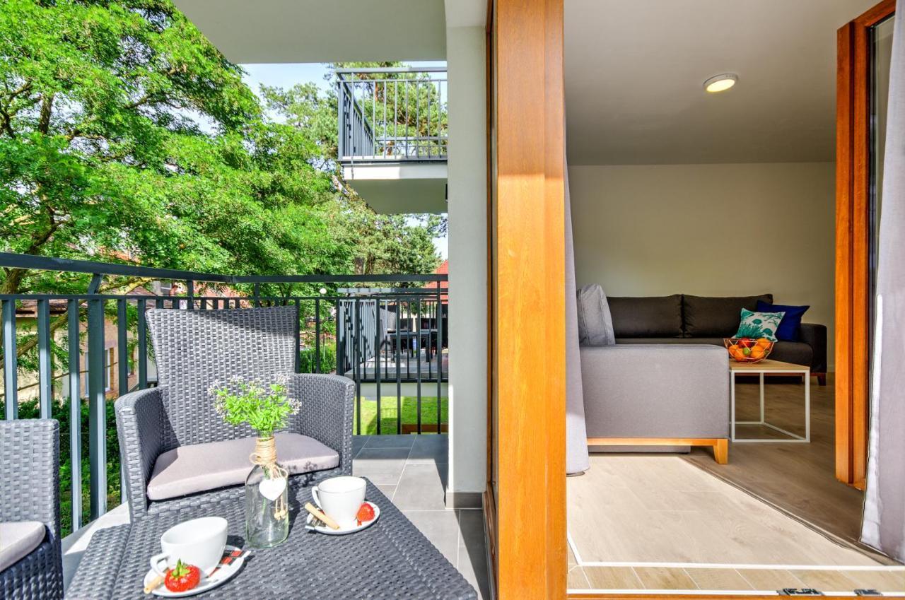 Apartamenty Nautica Blisko Plazy Niechorze Exteriör bild