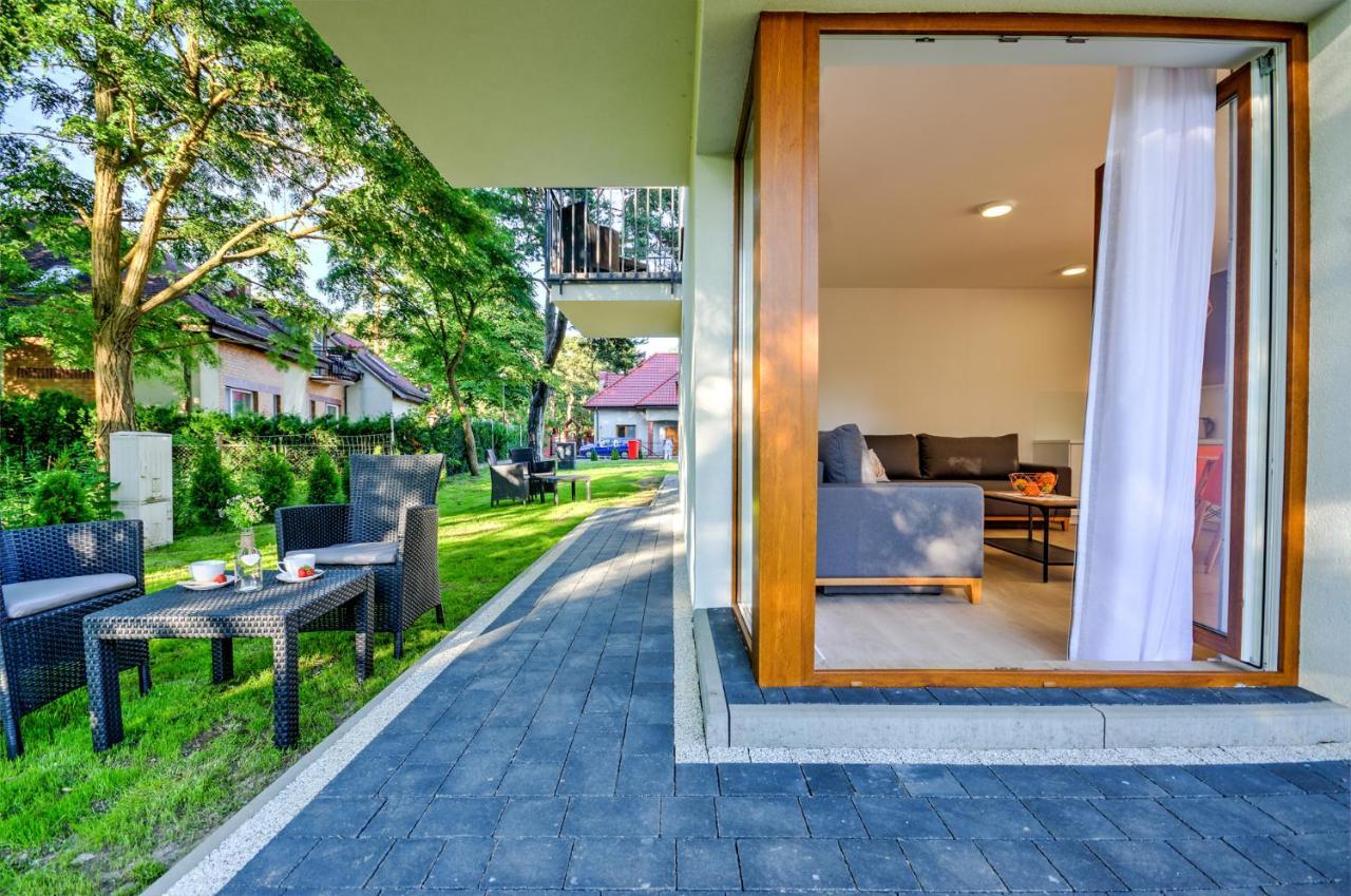 Apartamenty Nautica Blisko Plazy Niechorze Exteriör bild