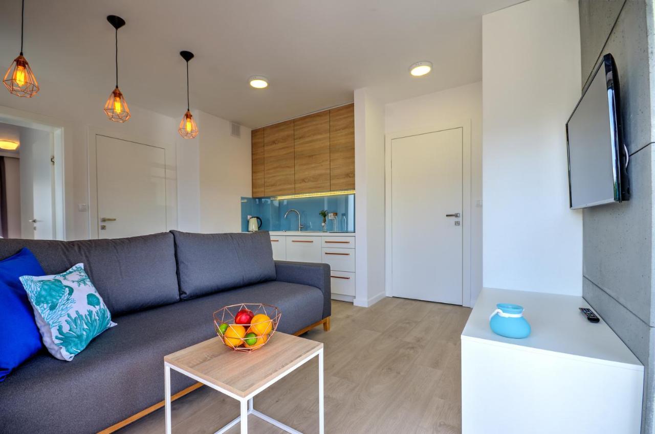 Apartamenty Nautica Blisko Plazy Niechorze Exteriör bild