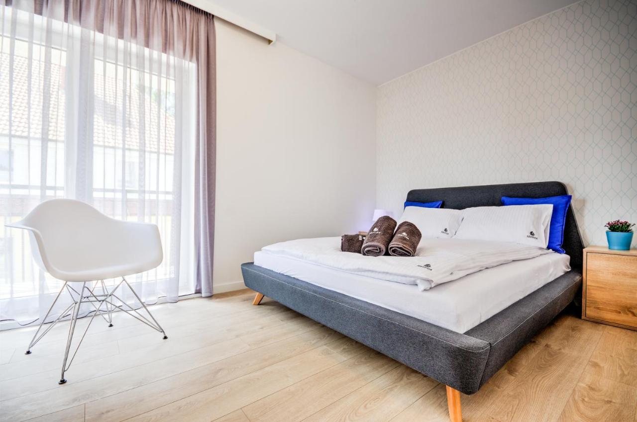 Apartamenty Nautica Blisko Plazy Niechorze Exteriör bild