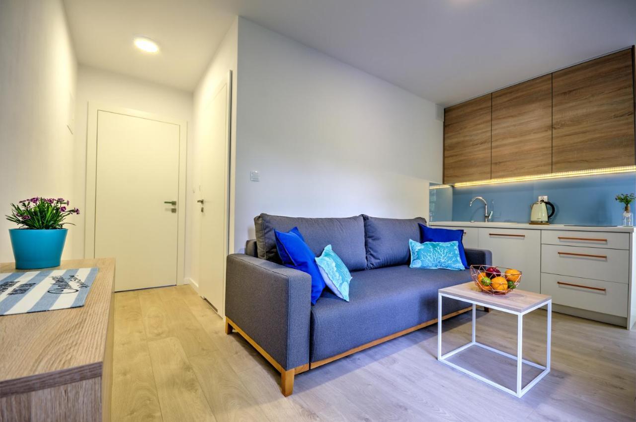 Apartamenty Nautica Blisko Plazy Niechorze Exteriör bild