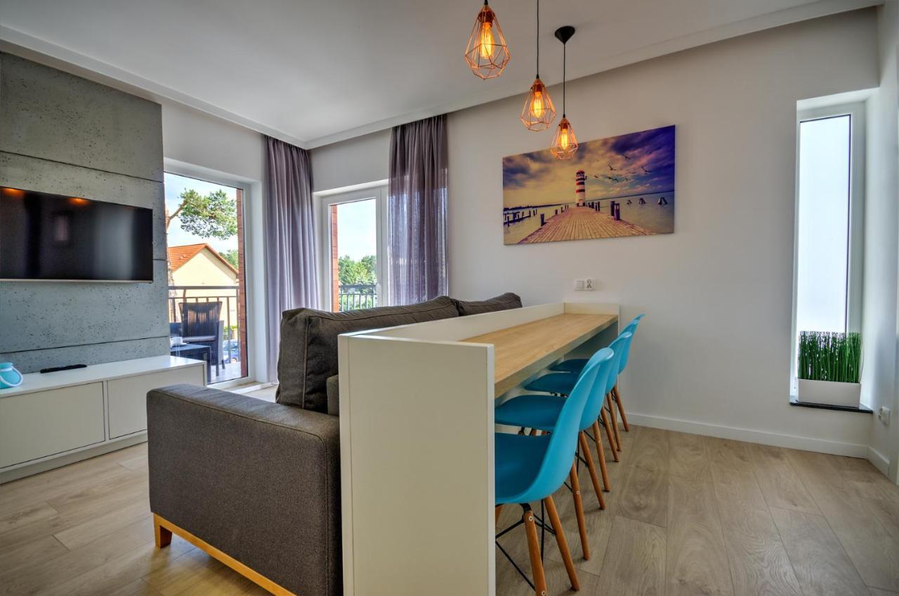 Apartamenty Nautica Blisko Plazy Niechorze Exteriör bild